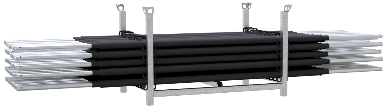 Schake 50 Richtstreben  SET 117921R-SET1  Richtstrebe 260 - 400 cm
