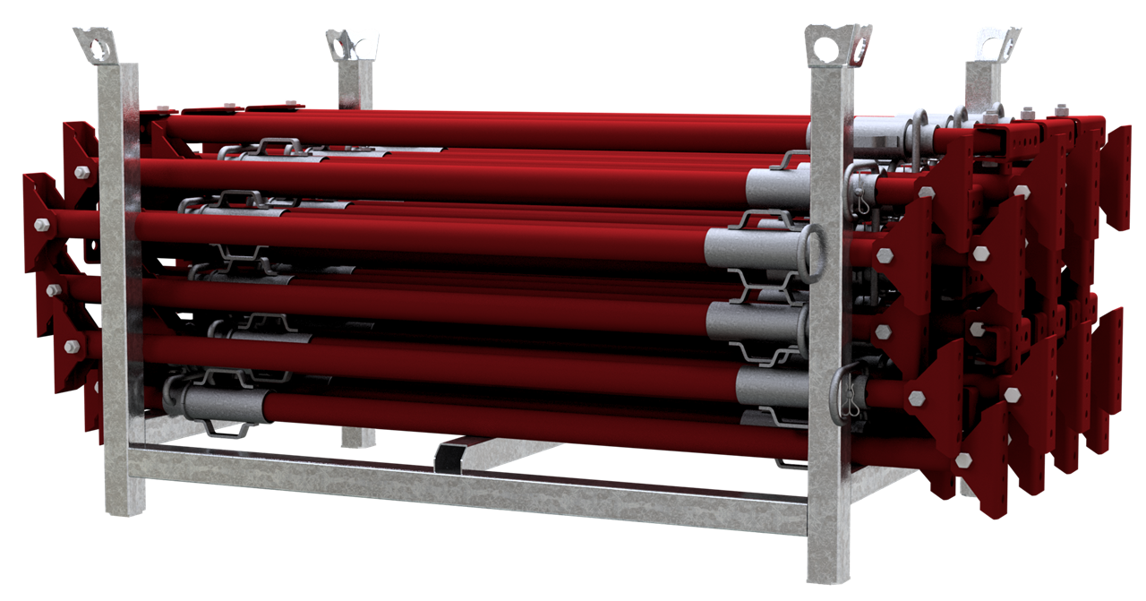 Schake 50 Schrägstützen  SET 11790-SET1  Schrägstütze 180 - 292 cm