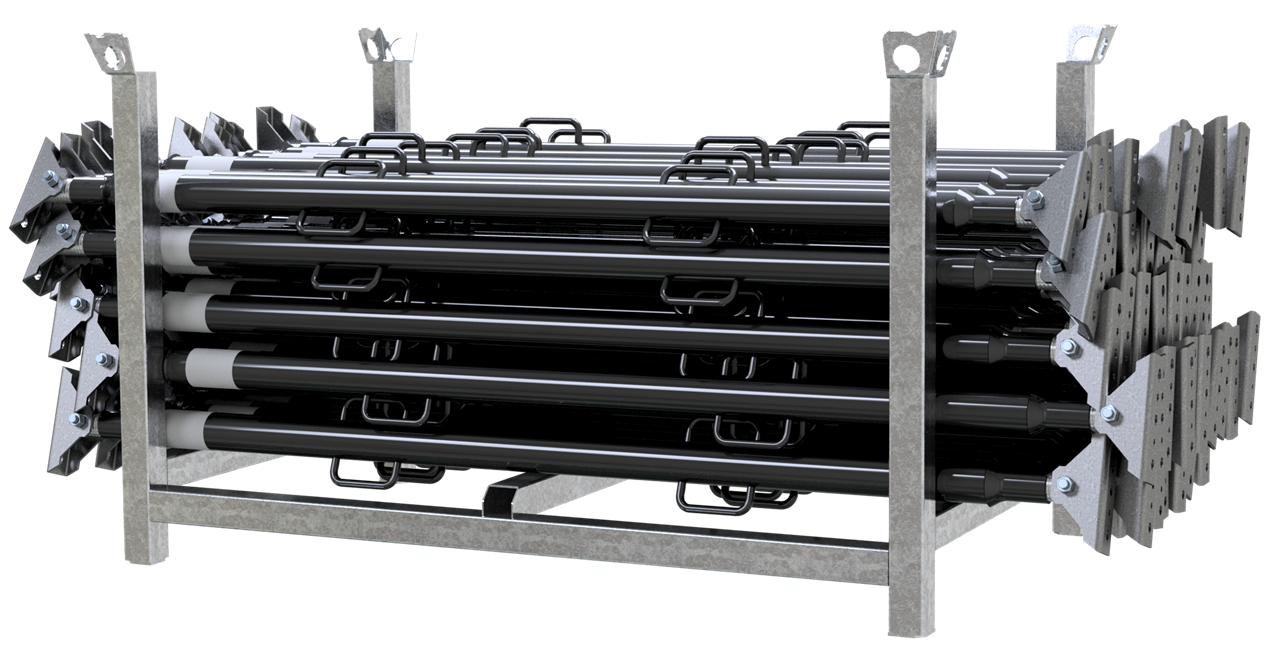 Schake 50 Richtstreben  SET 117911R-EG-SET1  Richtstrebe 180 - 292 cm