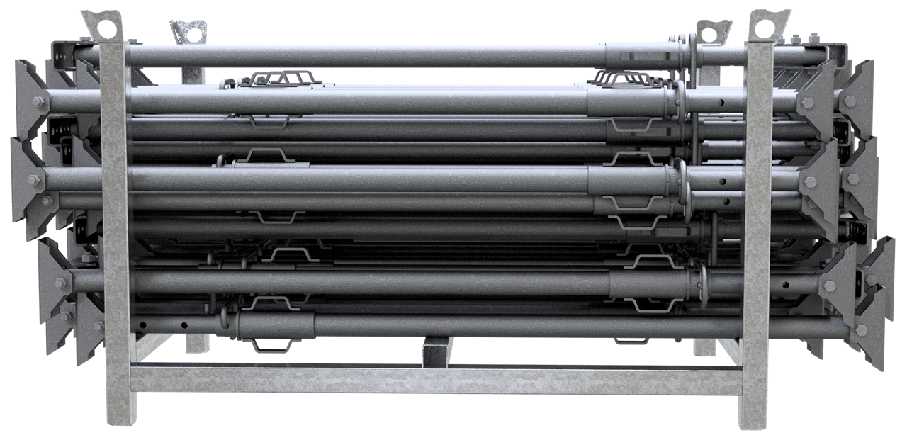 Schake 50 Schrägstützen  SET 11790V-SET1  Schrägstütze 180 - 292 cm
