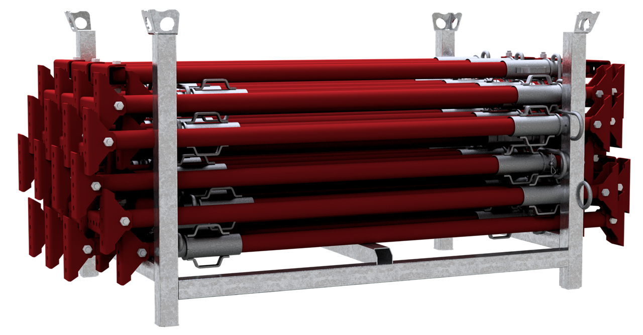 Schake 50 Schrägstützen  SET 11790-SET1  Schrägstütze 180 - 292 cm
