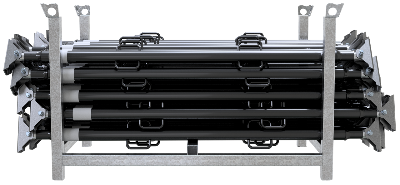 Schake 50 Richtstreben  SET 117911R-EG-SET1  Richtstrebe 180 - 292 cm