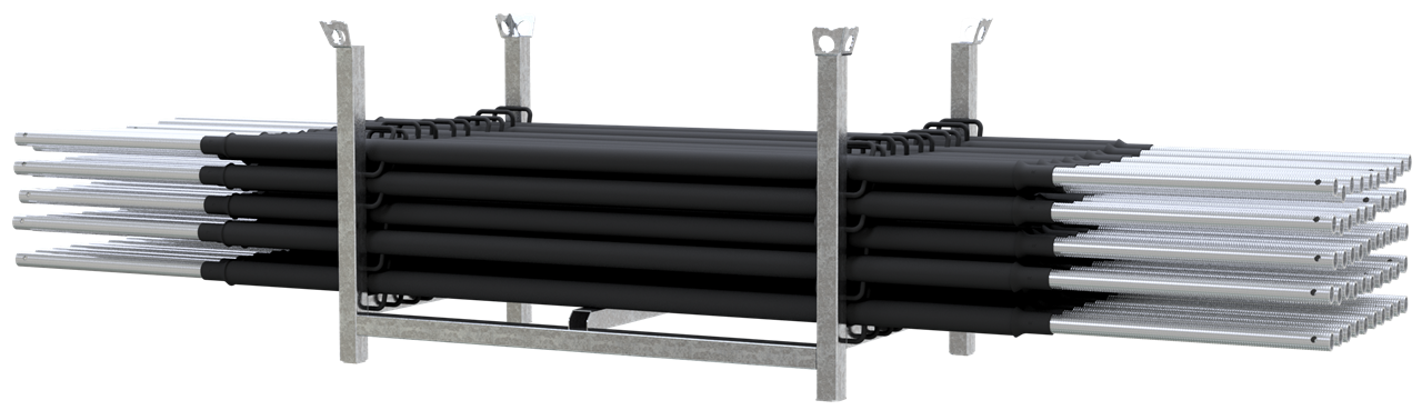 Schake 50 Richtstreben  SET 117921R-SET1  Richtstrebe 260 - 400 cm