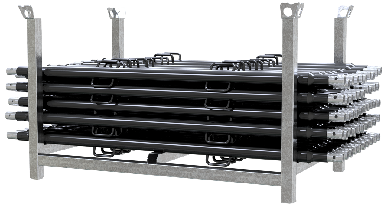 Schake 50 Richtstreben  SET 117911R-SET1  Richtstrebe 180 - 292 cm