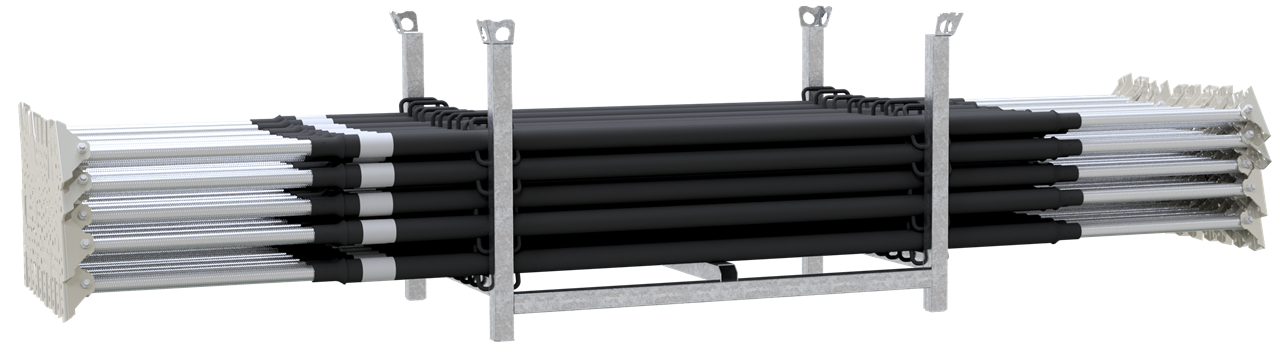 Schake 50 Richtstreben  SET 117921R-EG-SET1  Richtstrebe 260 - 400 cm